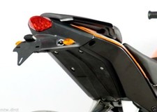R&G RACING BLACK Tail Tidy / Licence Plate Holder  for KTM 390 Duke (2014)
