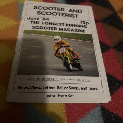 Scooter and scooterist - scooter,