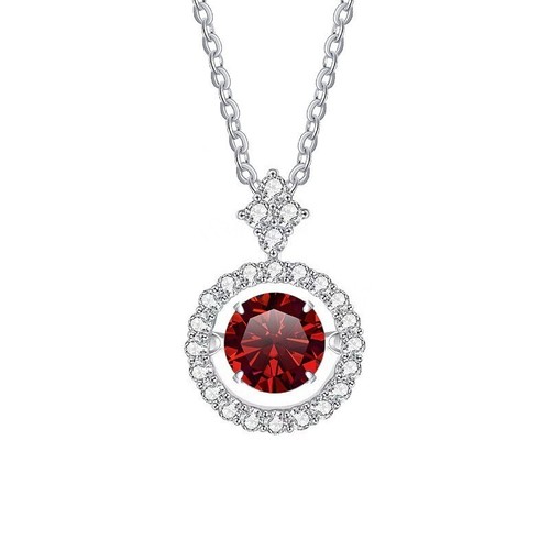 1ct moissanite pendant - 1ct,