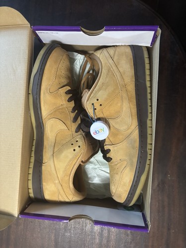 Nike dunk low wheat shoes - nike,