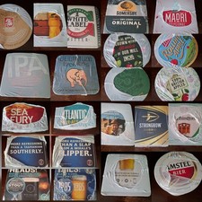 Various Beer Mat Coaster Packs Unopened Approx 100 Per Pack
