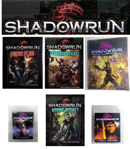 Shadowrun ttrpg tabletop role - ttrpg,