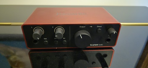 Focusrite scarlett solo usb - focusrite,