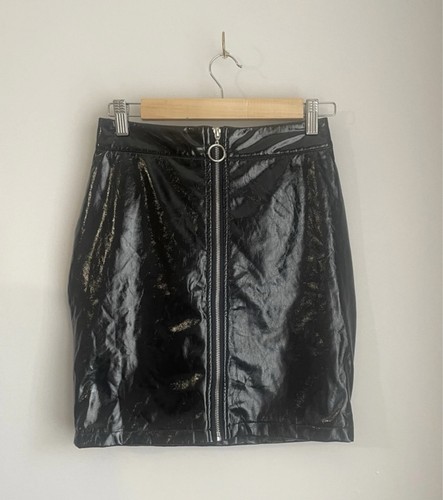 Cherry koko faux leather - leather, mini
