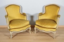 Pair of painted Louis XV style