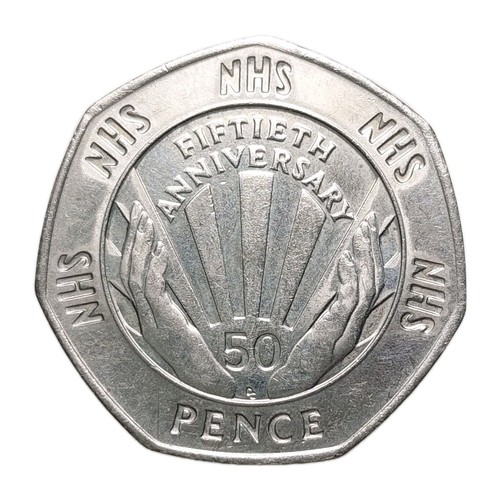 1998 50p coin - 50p, –