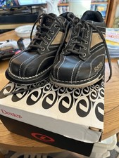 DEXTER SST6 Black/Sone Bowling Shoe US Size 8 1/2 - M  GENTLY USED