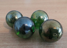 Glass Marbles Collection – Vintage & Modern Clear, Green, Blue, Milk Mix