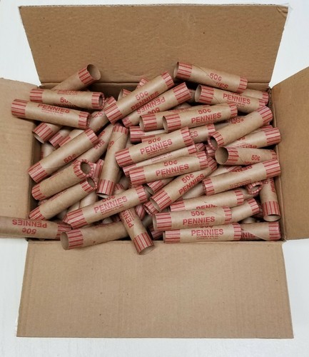 200 rolls preformed penny - preformed, coin