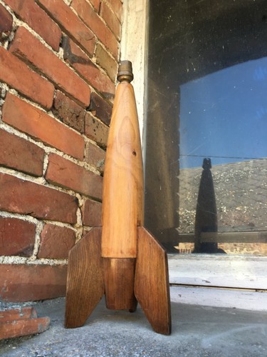 Vintage rocket lamp design - vintage,