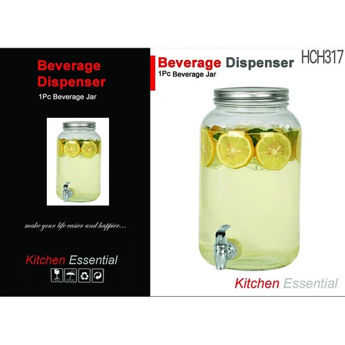 Glass beverage drinks - 3l,