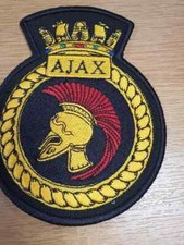 HMS Ajax EMBROIDERED PATCHES