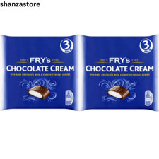 fry's chocolate cream bars x 6 | UK Free And Fast Dispatch