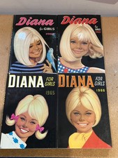4 x DIANA FOR GIRLS ANNUALS -