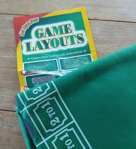 Large roulette felt - large,