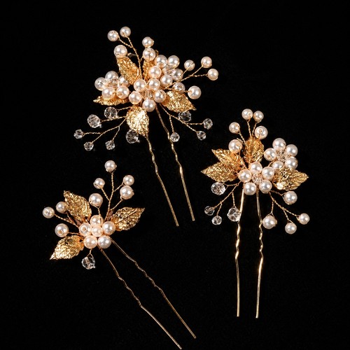 3pcs set handmade crystal - handmade, leaf