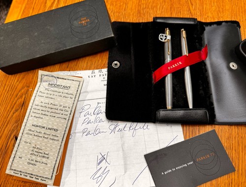 Parker pen set - parker, sterling