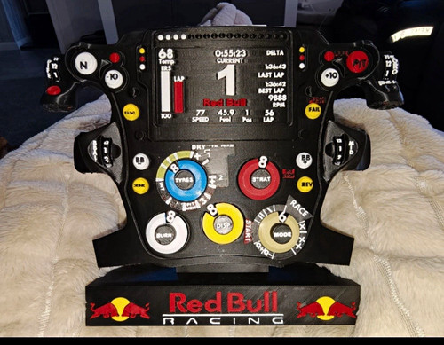 Printed red bull - 3d,