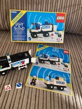 LEGO 6450 Police Light and Sound Van with box and instructions Vintage
