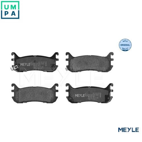 Brake pad set - brake, 025