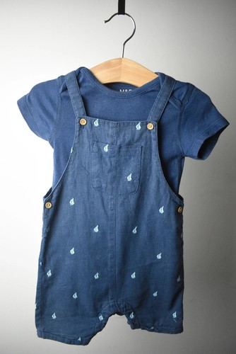 Baby blue sailboat - m&s,