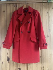 Miss Selfridge Red Wool Blend