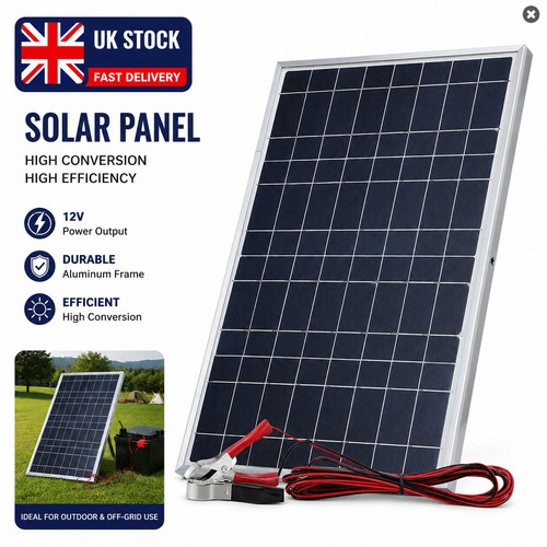 12v 10w solar - 10w, cable