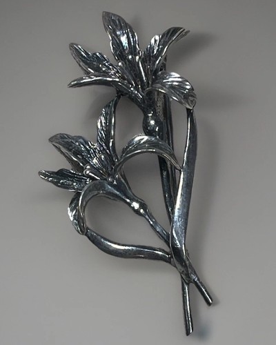 Art nouveau style - silver, plate