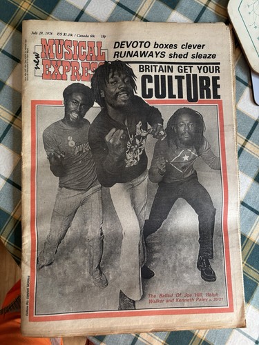 Vintage magazine cover - vintage(nme),