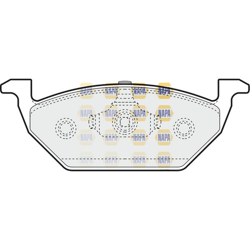 Brake pads set for - for, polo