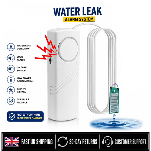 Water leak alarm flood level - water,