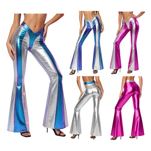 Women flared pants night - women,