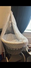 Moses basket dressing set ( Fits a Cocoon Basket ) 2 Piece Cosy Bedding Set
