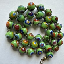 Vintage Millefiori Glass Bead