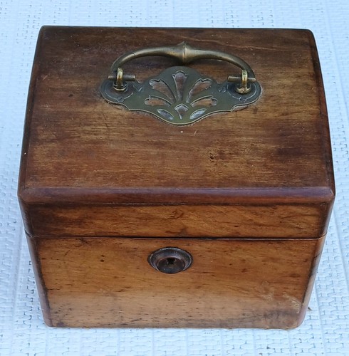 Antique tea caddy - antique,