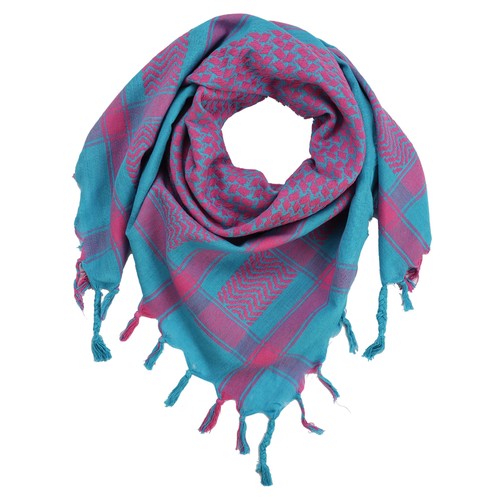 Pali scarf teal pink kufiya - pali,