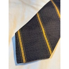 TM Lewin Black / Gold Striped