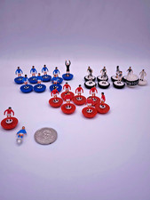 Vintage Subbuteo & Super Footy Job Lot Figures Ball Coin Retro Football Game