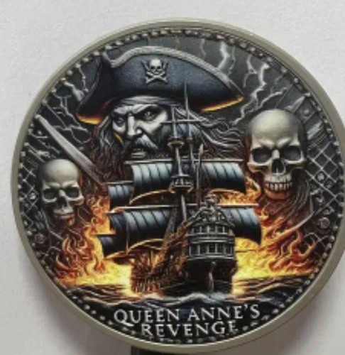 1pc pirate ship coin - ship,