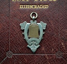 Antique 1898 Silver & 9ct rose