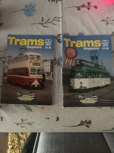 Blackpool trams magazine - trams,