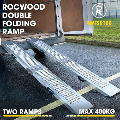 Loading ramps steel folding - steel,