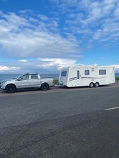 INOS 70 LUXURY SLIDE OUT CARAVAN , QUEEN SIZE  FIXED ISLAND BED ,  5TH WHEEL CO