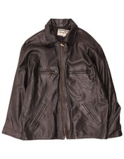 VINTAGE Mens Loose Fit Leather