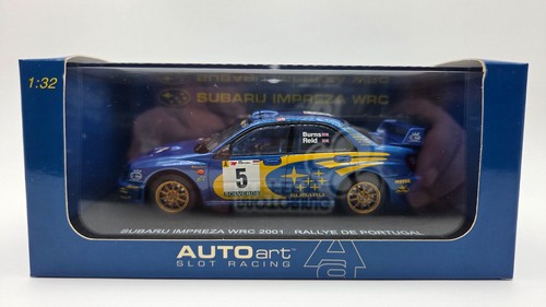 Slot car autoart subaru - car, 1:32