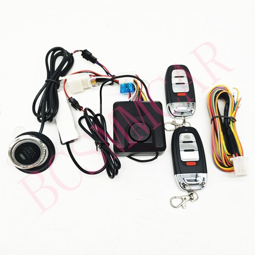 One button start motorcycle - one-button,