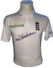 Signed Michael Vaughan Retro