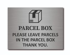 Please leave parcels in the