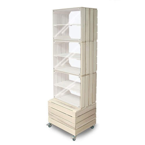 Bakery crate display stand - crate,