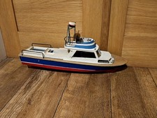 Model Wooden Cabin Cruiser Boat Possibly Billing Boats Parts Only